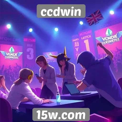 Eventos e competições no site de jogos ccdwin